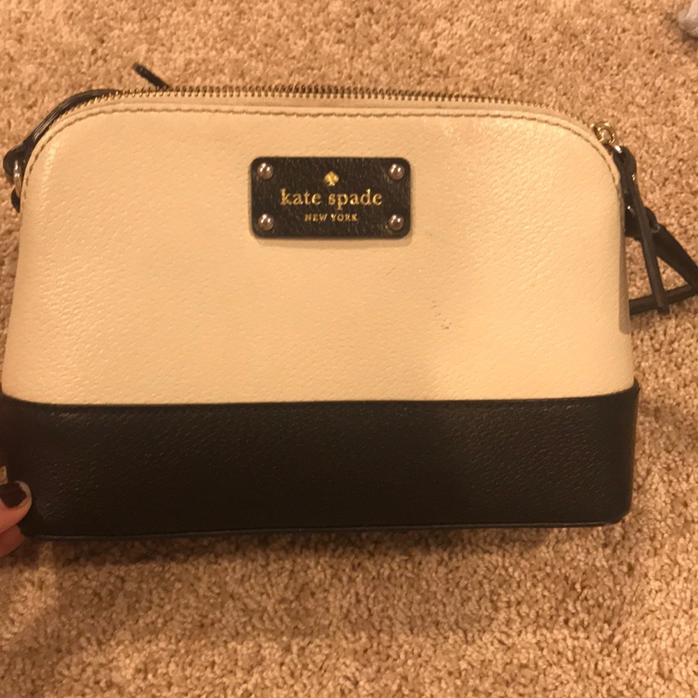 Kate spade cross body two tone bag